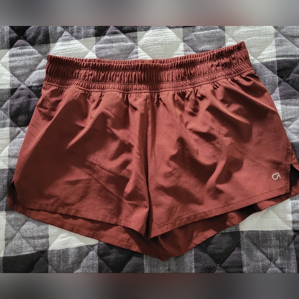 GAP Brown Athletic Shorts Lightweight Performance EUC